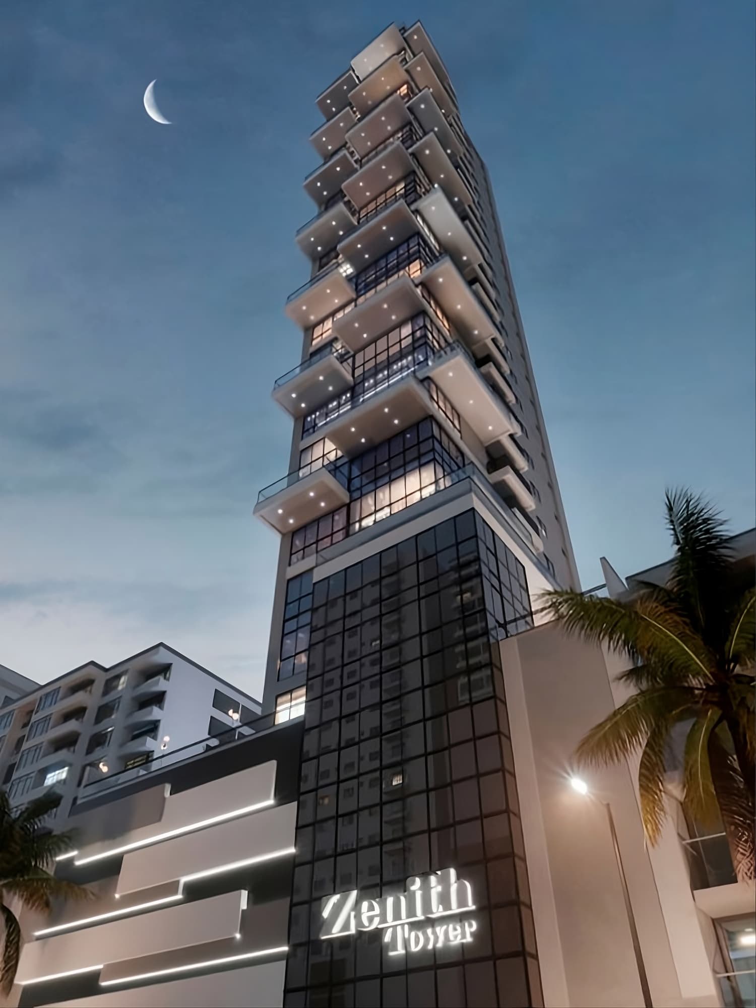 Zenith Tower — empreendimento com acabamento em gesso executado pela JR Gesso